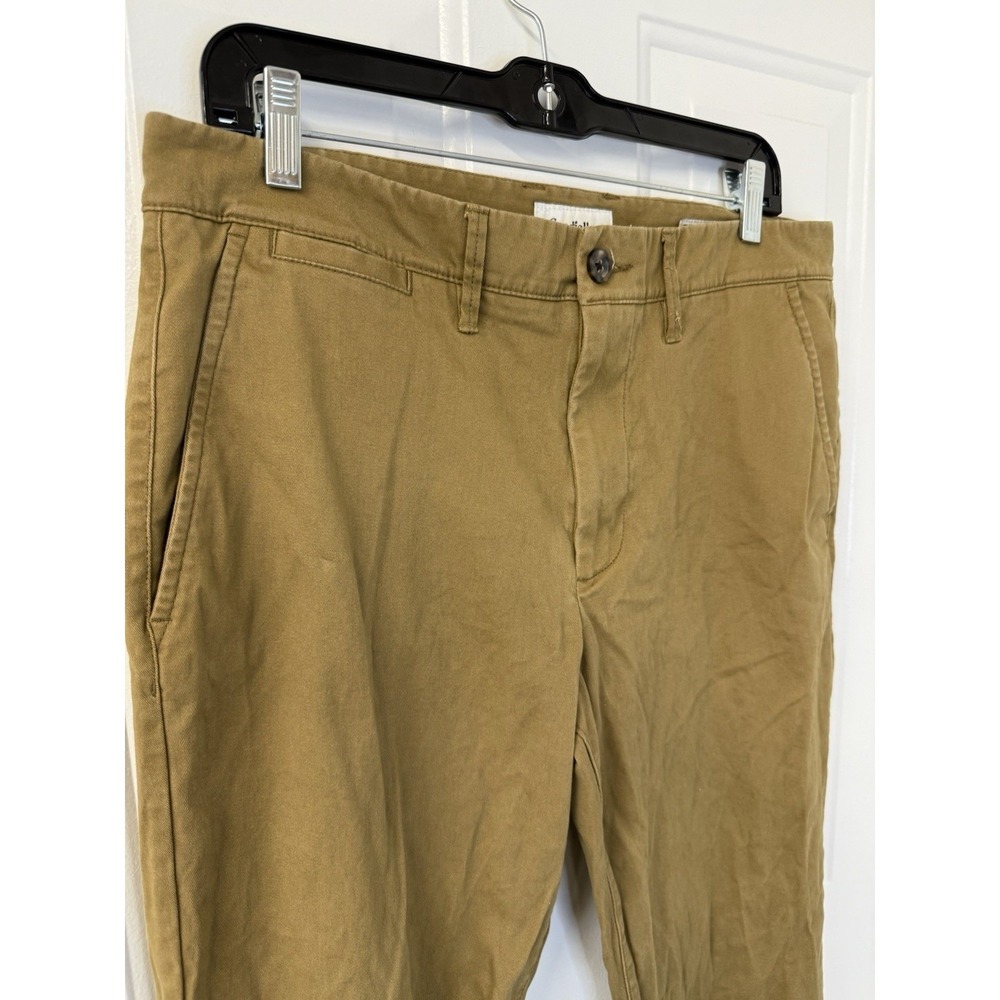 Goodfellow & Co The Every Wear Chino Men's 32x30 Khaki Straight Fit Pants - Picture 3 of 5